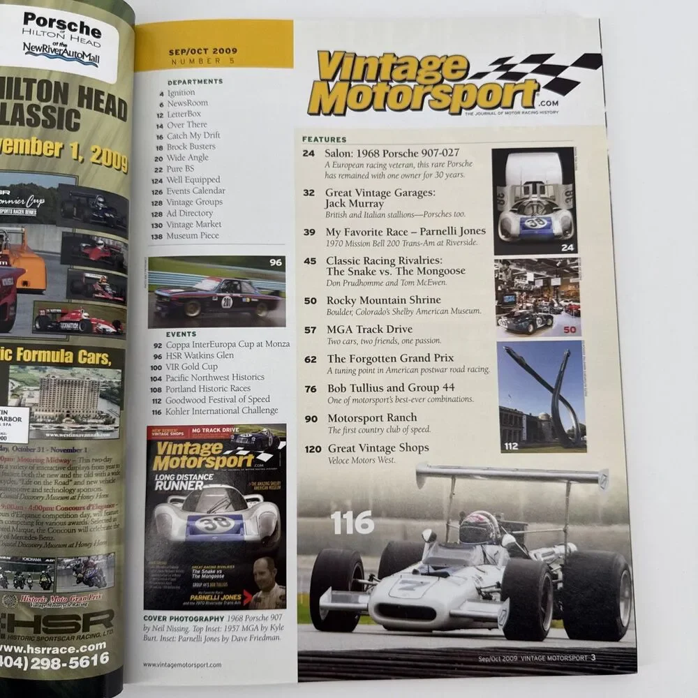 Vintage Motorsport Magazine - Sept/Oct 2009